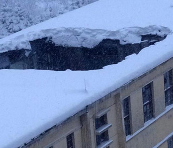 snow caves in roof
